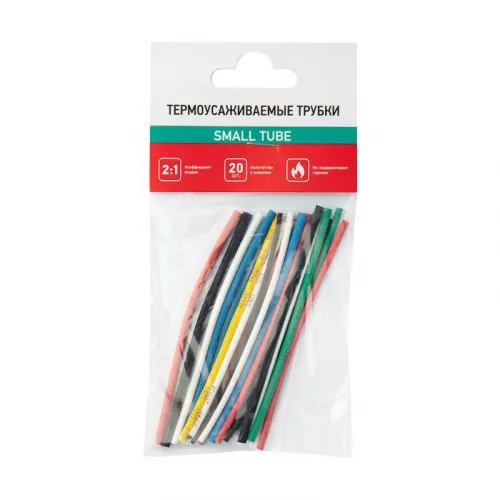 Набор трубок термоусадочных тонкостен. №4 (РЫБОЛОВ) разноцвет. Rexant 29-0104 Набор трубок термоусадочных тонкостен. №4 (РЫБОЛОВ) разноцвет. Rexant 29-0104