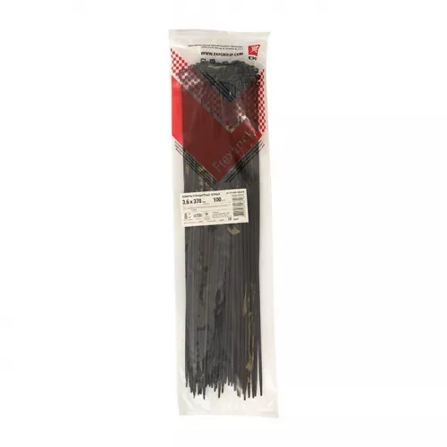 Хомут P6.6 3.6х370 FlexLock стандартный черн. (уп.100шт) PROxima EKF plc-fl-ctsb-3.6x370 фото 4