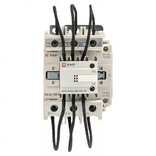 Контактор для конденсатора КМЭК 40квар 400В 2NО+1NC PROxima EKF ctrk-s-95-40-400 фото 2