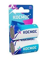 Элемент питания солевой R20 (блист.2шт) Космос KOCR202BL