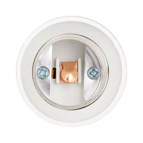 Переходник E14-E27 бел. EKF AD-E14-E27-w фото 4