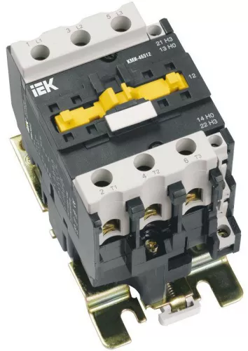 Контактор КМИ-48012 80А 400В/АС3 1НО IEK KKM41-080-400-11 Контактор КМИ-48012 80А 400В/АС3 1НО IEK KKM41-080-400-11