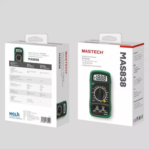 Мультиметр портативный MAS838 Mastech 13-2008 фото 6