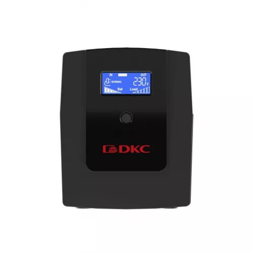 Источник бесперебойного питания ИБП Info LCD 1500В.А Schuko (3) USB + RJ45 DKC INFOLCD1500S фото 3