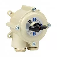 Переключатель пакетный 1-кл. 16А IP56 ПП 2-16/Н2 М2 пл. беж. EKF pp-2-16-4