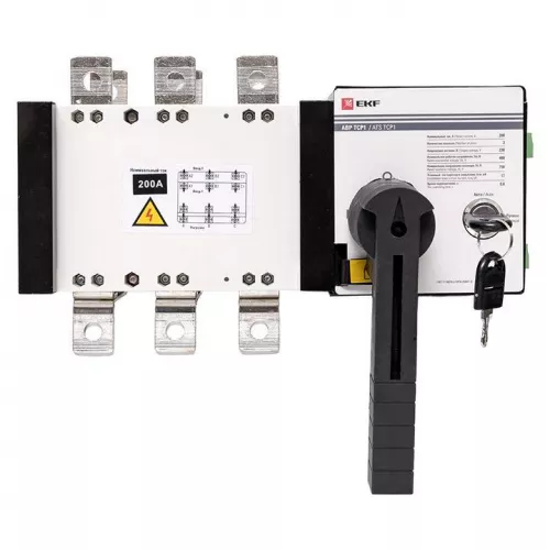 Устройство АВР ТСР1 3п 200А 230В PROxima EKF ats-tsr1-200A-3p-pro фото 8
