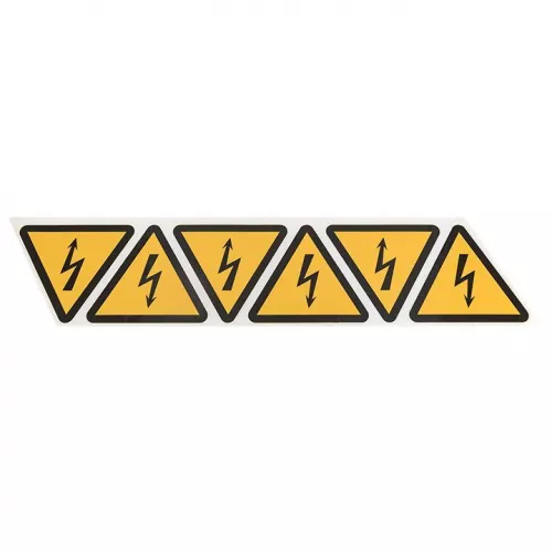 Знак "Молния" 100х100х100мм EKF an-1-01 фото 3 Знак "Молния" 100х100х100мм EKF an-1-01 фото 3