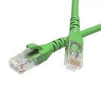 Патч-корд неэкранированный кат.6 U/UTP 4х2 LSZH 3м зел. DKC RN6UU4530GN