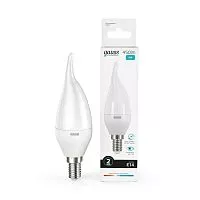 Лампа светодиодная Elementary Candle Tailed E14 6Вт 4100К Gauss 34126
