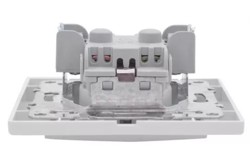 Розетка 1-м СП Минск 16А защ. шторки с заземл. бел. Basic EKF ERR16-028-100 фото 2 Розетка 1-м СП Минск 16А защ. шторки с заземл. бел. Basic EKF ERR16-028-100 фото 2