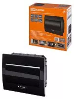 Бокс ЩРВ-П-10 модулей встраиваемый пластик IP41, Антрацит TDM