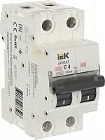 Выключатель автоматический 2п C 4А M06N ARMAT IEK AR-M06N-2-C004