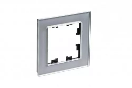 Рамка 1-м AtlasDesign Nature стекло алюм. SchE ATN320301
