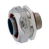 Муфта металлорукав-коробка взрывозащищенная Ex e DN26мм M32х1.5 IP66/67 никелир. латунь DKC EX6014-32A