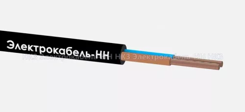 Провод ПВС 2х2.5 Ч 380В (уп.100м) ЭЛЕКТРОКАБЕЛЬ НН 4656756600467