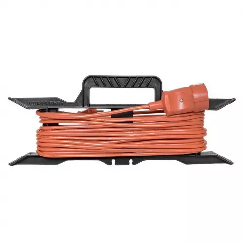 Удлинитель-шнур на рамке 1х10м без заземл. 10А "Зевс 2.0" 2.3кВт ПВС 2х0.75 PROxima EKF USRB02-10-275-1-10 фото 2