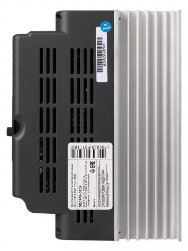 Преобразователь частоты базовый ПЧб-05T50 380В 5,5кВт TDM фото 5