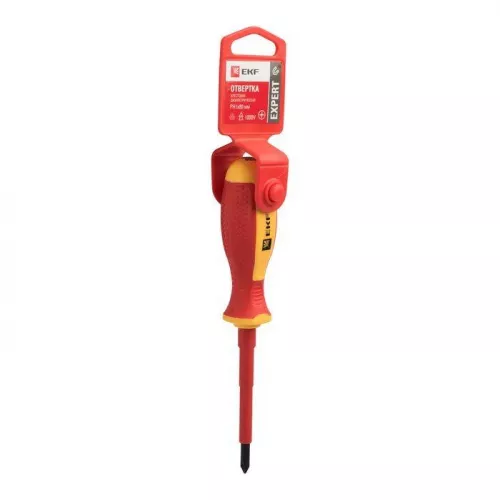 Отвертка PH1х80мм Expert 1000В PROхima EKF ph-1-80-exp-in