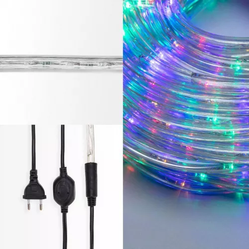Шнур светодиодный Дюралайт фиксинг 2Вт 24LED/м мульти (RYGB) 20м Neon-Night 121-329-20 фото 3