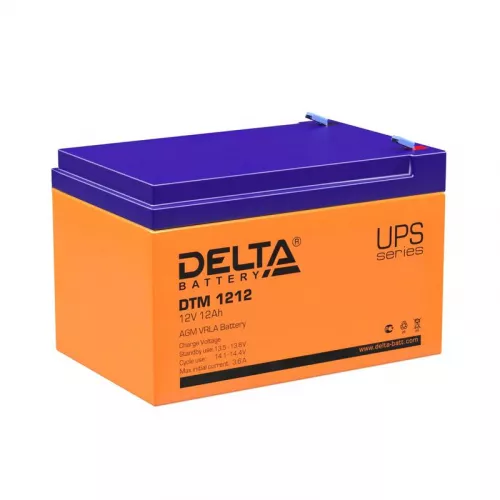Аккумулятор 12В 12А.ч Delta DTM 1212