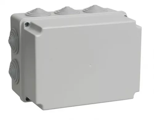 Коробка распаячная ОП 190х140х120 IP55 KM41246 IEK UKO10-190-140-120-K41-55 Коробка распаячная ОП 190х140х120 IP55 KM41246 IEK UKO10-190-140-120-K41-55
