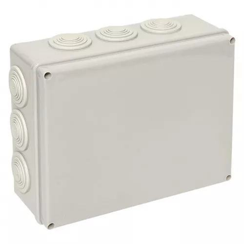 Коробка распаячная КМР-050-043 пылевлагозащ. 240х190х90 12 мембранных вводов уплот. шнур PROxima EKF plc-kmr-050-043 фото 3