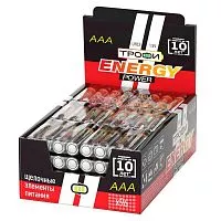 Элемент питания алкалиновый LR03-4S promo-box (уп.4шт) Трофи Б0017349