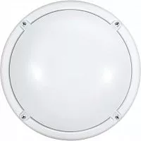 Светильник светодиодный 71 622 OBL-R1-7-4K-WH-IP65-LED-SNRV 7Вт 4000К IP65 (оптико-акустич. датчик) ОНЛАЙТ 71622