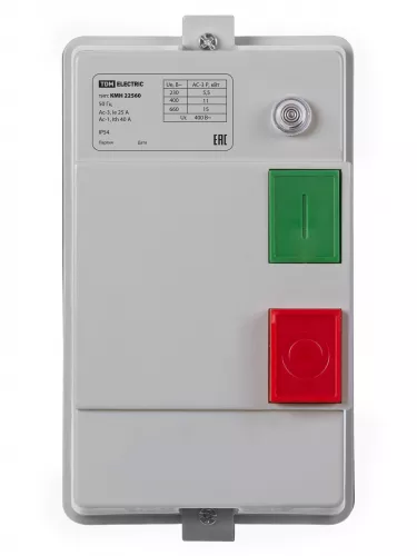 КМН22560 25А в оболочке с индикатором Ue=380В/АС3 IP54 TDM фото 3