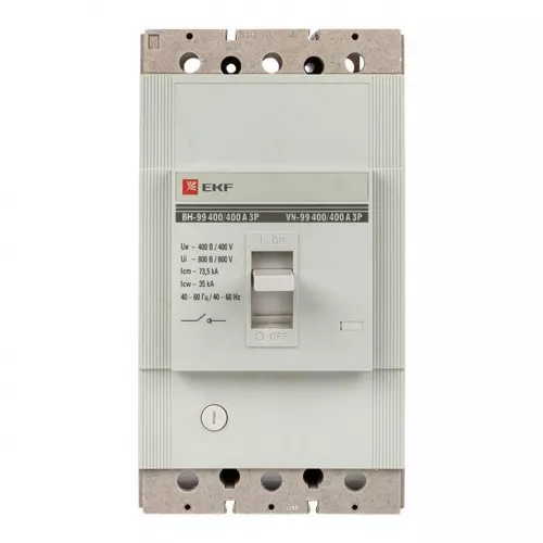 Выключатель нагрузки 3п ВН-99 400/400А EKF sl99-400-400 фото 2 Выключатель нагрузки 3п ВН-99 400/400А EKF sl99-400-400 фото 2