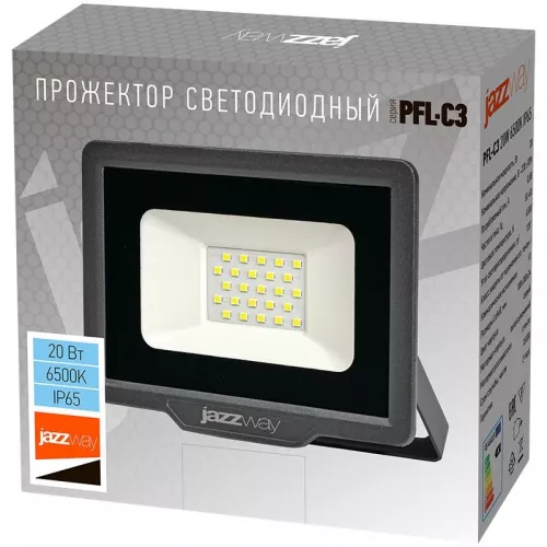 Прожектор PFL-C3 20Вт 6500К IP65 JazzWay 5023543 фото 5