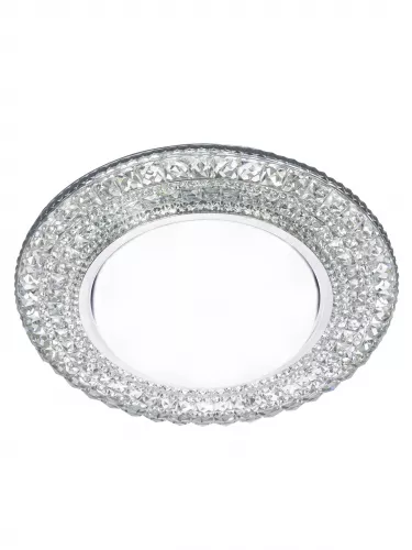 Светильник встраиваемый СВ 03-10 GX53 230В LED подсветка 5 Вт зеркальный/хром TDM фото 2