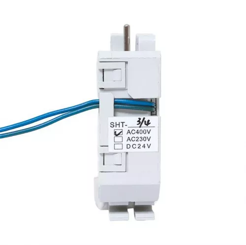 Расцепитель независимый SHT AC400 слева AV POWER-3/4 AVERES EKF mccb-34-SHT-ac400-av фото 3