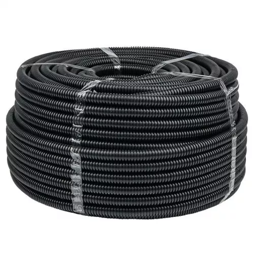 Труба гофрированная FRHF d20мм с протяжкой черн. (уп.100м) Plast PROxima EKF FRHF-20 Труба гофрированная FRHF d20мм с протяжкой черн. (уп.100м) Plast PROxima EKF FRHF-20