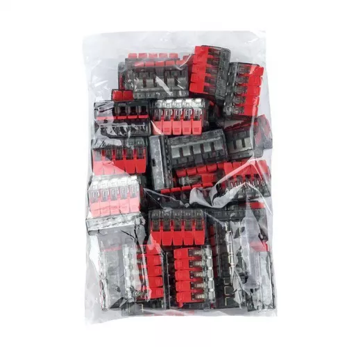 Клемма СМК 221-415 5 отверстий 0.2-4.0кв.мм (уп.50шт) PROxima EKF plc-smk-221-415 фото 4