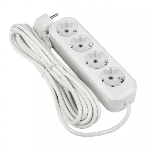 Удлинитель 4х5м с заземл. 16А IP20 "Эксперт" 3.5кВт ПВС 3х1 EKF UBA16-310-4-05 фото 6