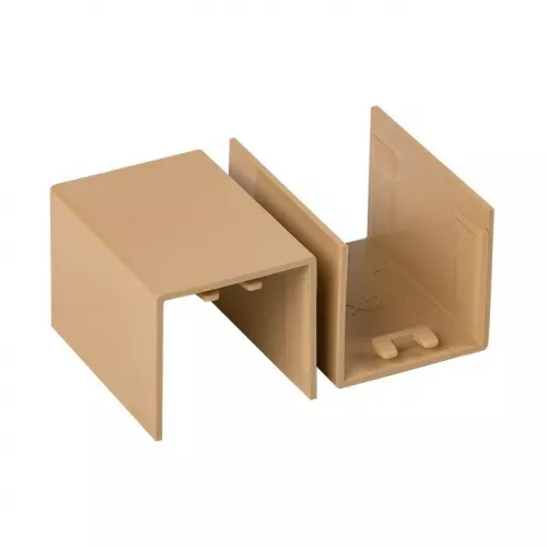 Соединитель на стык 25х25 под свет. дерево Plast PROxima (уп.4шт) EKF  conl-25-25x4 фото 5