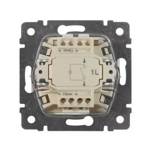 Механизм выключателя 1-кл. СП Valena 10А IP31 250В с зел. индикацией сл. кость Leg 774310 фото 8