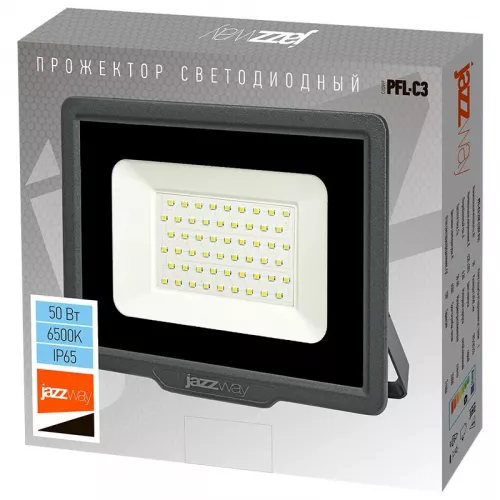 Прожектор PFL-C3 50Вт 6500К IP65 JazzWay 5023581 фото 5