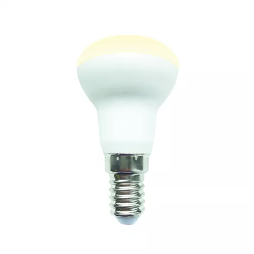 LED-R39-3W/3000K/E14/FR/SLS Лампа светодиодная. Форма «Рефлектор», матовая. Теплый белый свет (3000K). ТМ Volpe
