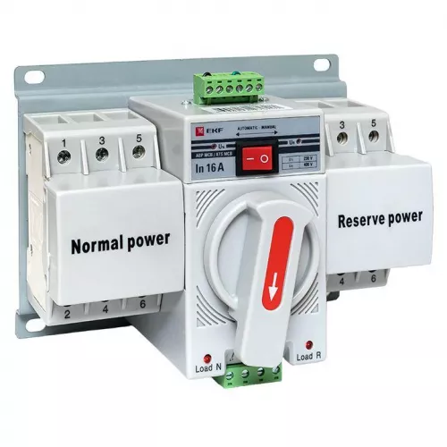 Устройство АВР MCB 3п C 16А 400В PROxima EKF ats-mcb-16c-3p-pro