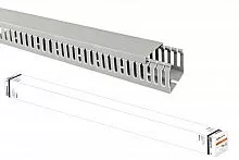 Кабель-канал перфорированный 40х40 перфорация 4/6мм TDM (36 м)