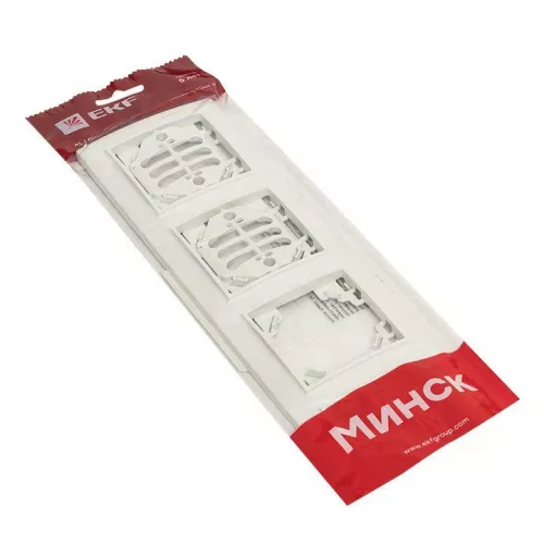 Рамка 4-м Минск горизонтальная бел. Basic EKF ERM-G-304-10 фото 2 Рамка 4-м Минск горизонтальная бел. Basic EKF ERM-G-304-10 фото 2