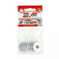 Шайба кузовная M10 цинк. DIN 9021 (уп.10шт) пакет Tech-Krep 103039