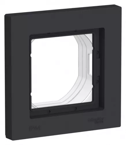 Рамка 1-м AtlasDesign Aqua IP44 карбон SchE ATN441001 Рамка 1-м AtlasDesign Aqua IP44 карбон SchE ATN441001