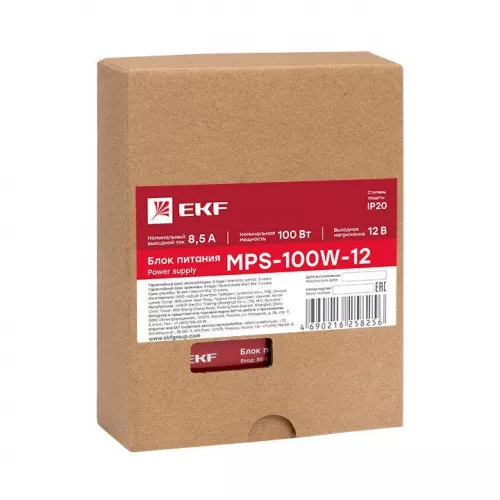 Блок питания 12В MPS-100W-12 PROxima EKF mps-100w-12 фото 2