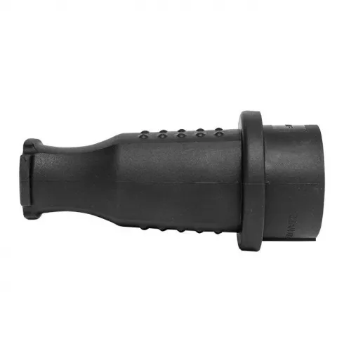 Вилка прямая 32А 3P+PE  380В IP44 каучук Basic EKF RPS-021-32-380-44 фото 5