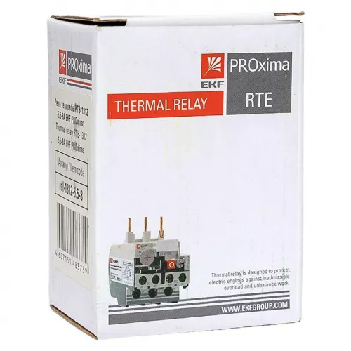 Реле тепл. РТЭ 1312 5.5-8А EKF rel-1312-5.5-8 фото 2