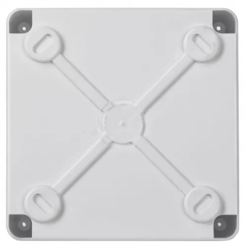 Коробка распаячная ОП КМ 100х100х45 IP44 6 вводов бел. IEK UKO11-100-100-045-K01-44 фото 5