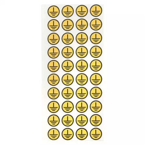 Знак "Земля" круглый d20мм EKF an-1-04 фото 3